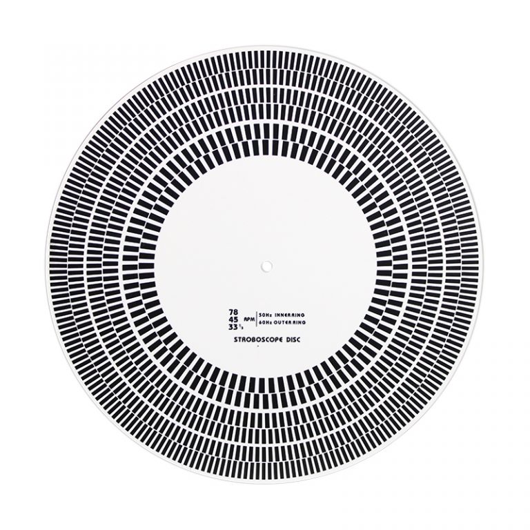 cartridge alignment protractor combined with a record